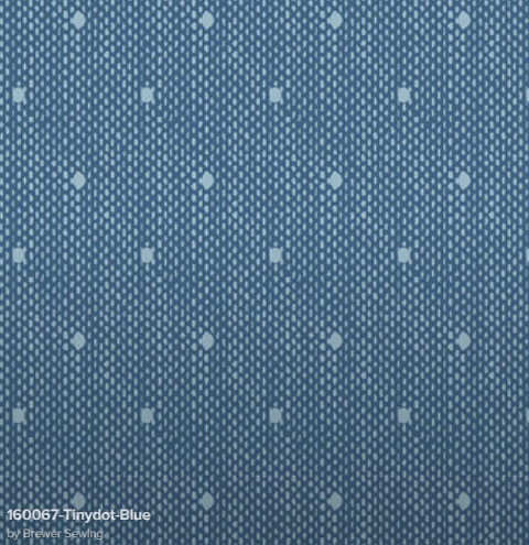 Tilda Creating Memories Summer tinydot quilting cotton fabric in Blue