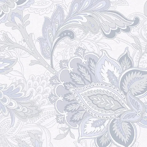 Grey Footstool Cotton Wideback Fabric per yard