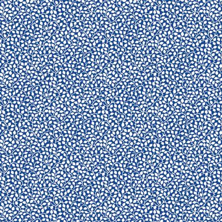 Benartex Paradise Park friends quilting cotton fabric in Blue