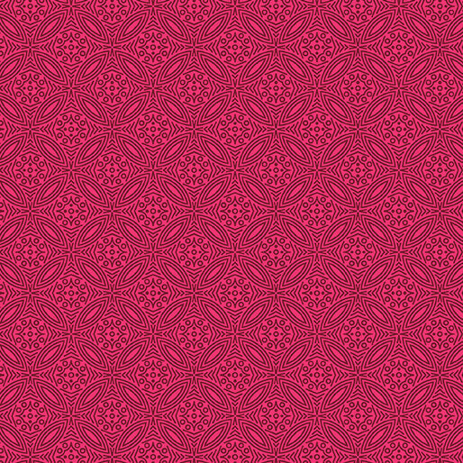 Transparency - Medallion - Rose 44" / 45" Fabric Per Yard