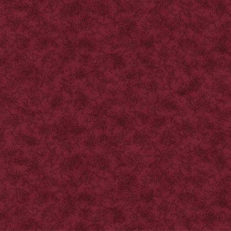 Benartex Autumn Breeze Drifting Silhouette quilting cotton in Wine