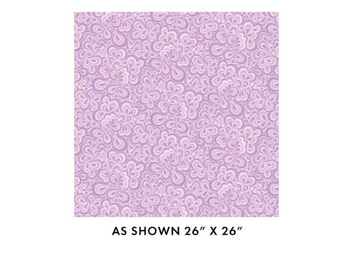 Serenade Stream Lavender Twilight Serenade Cotton Wideback Fabric per yard