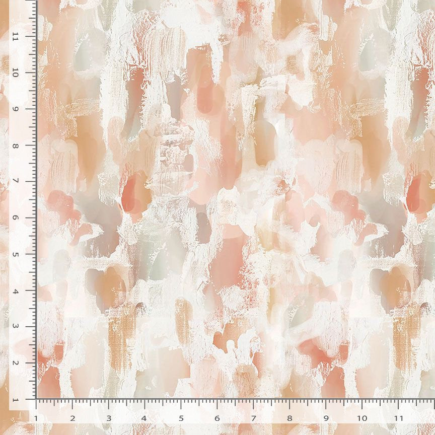 Dear Stella Willow Abstract Multi Cotton 44"/45" Fabric Per Yard