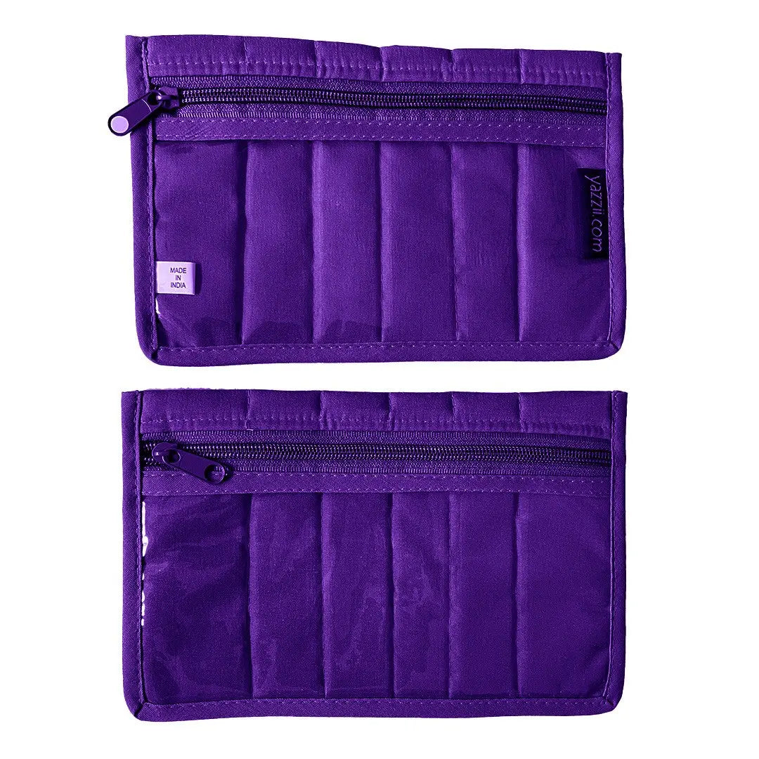 2 Piece Pouches Purple - Linda's Electric Quilters