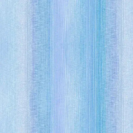 Blue Ombre Pastel Cotton Wideback Fabric ( 2 1/2 Yard Pack )