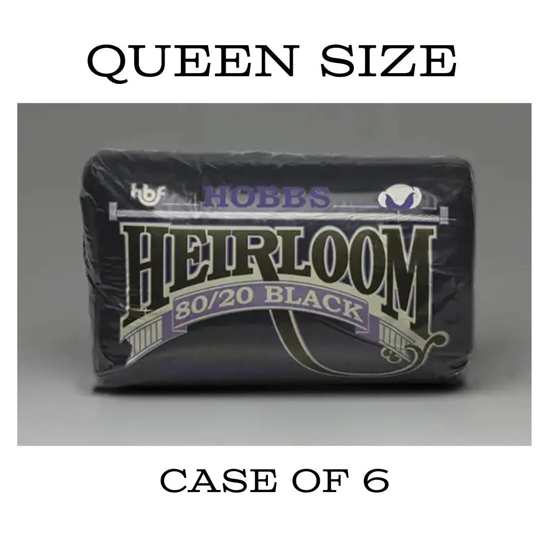 Hobbs Heirloom Black 80/20 Queen Size Batting Case Hobbs Bonded Fibers