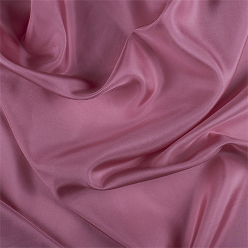 Runway Silks Carnation Pink Silk Habotai Fabric - Reorderable