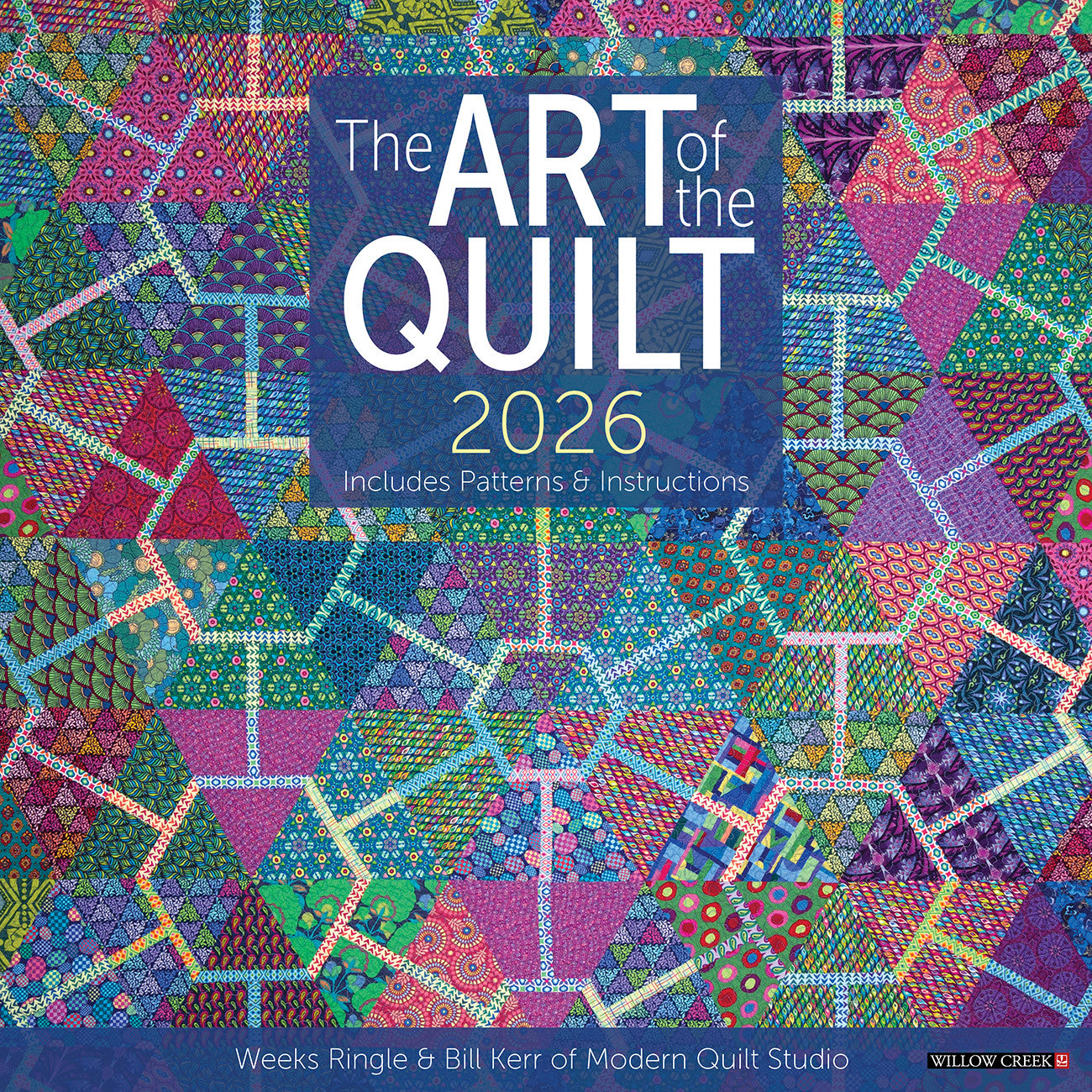 2026 Art of the Quilt 12in x 12in Wall Calendar