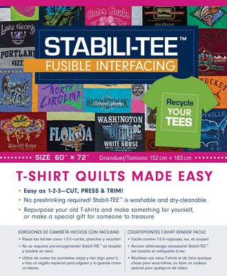 Stabili-Tee Fusible Interfacing 60 in  x 72 in