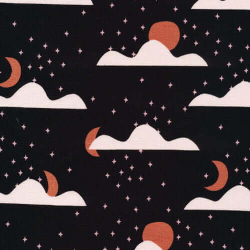 Easy Weekend - Moonrise (Canvas) 44" / 45" Fabric Per Yard