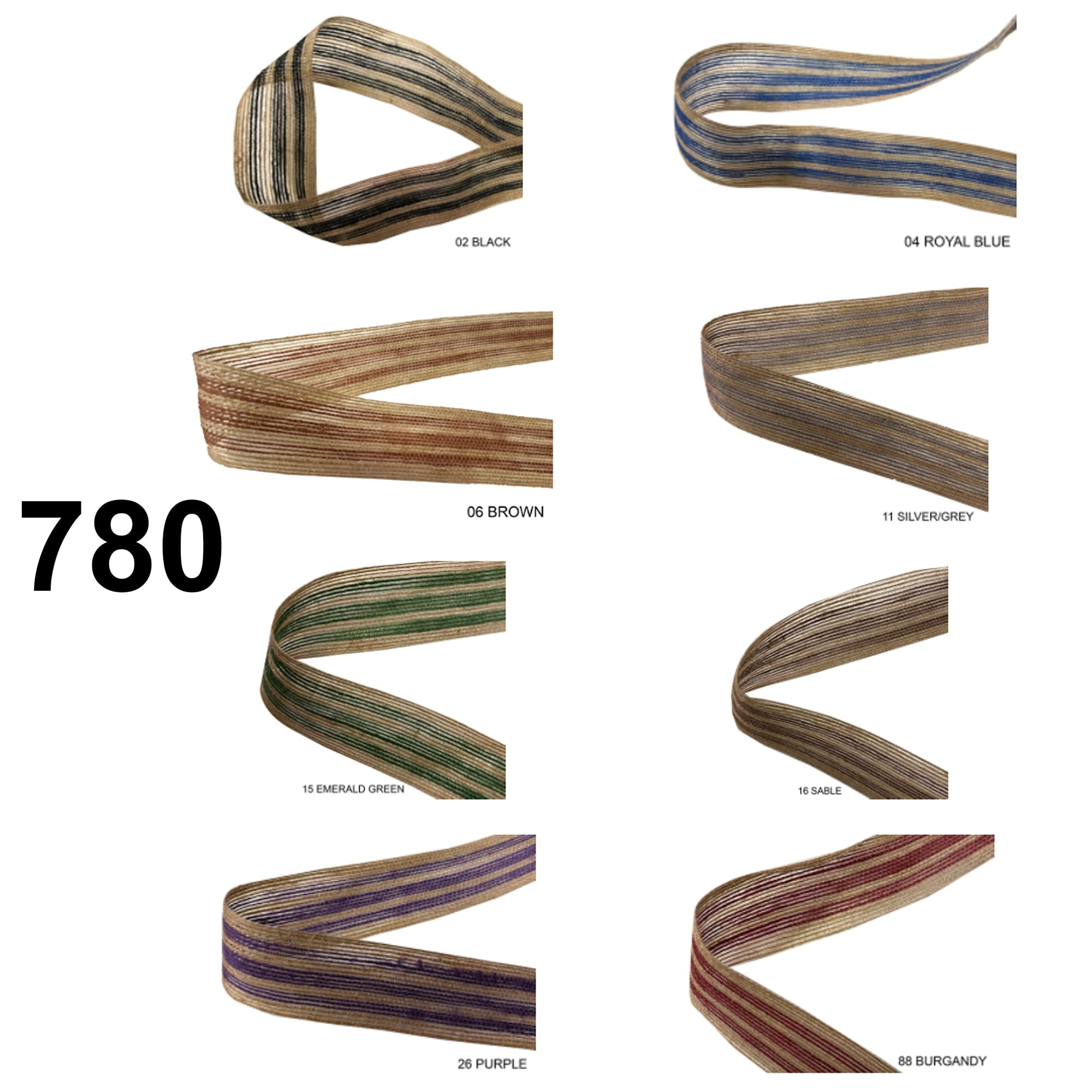 (25 Yd Roll) 1.5 Inch Strip Burlap Braid for Crafts, DIY, and Apparel BR-780