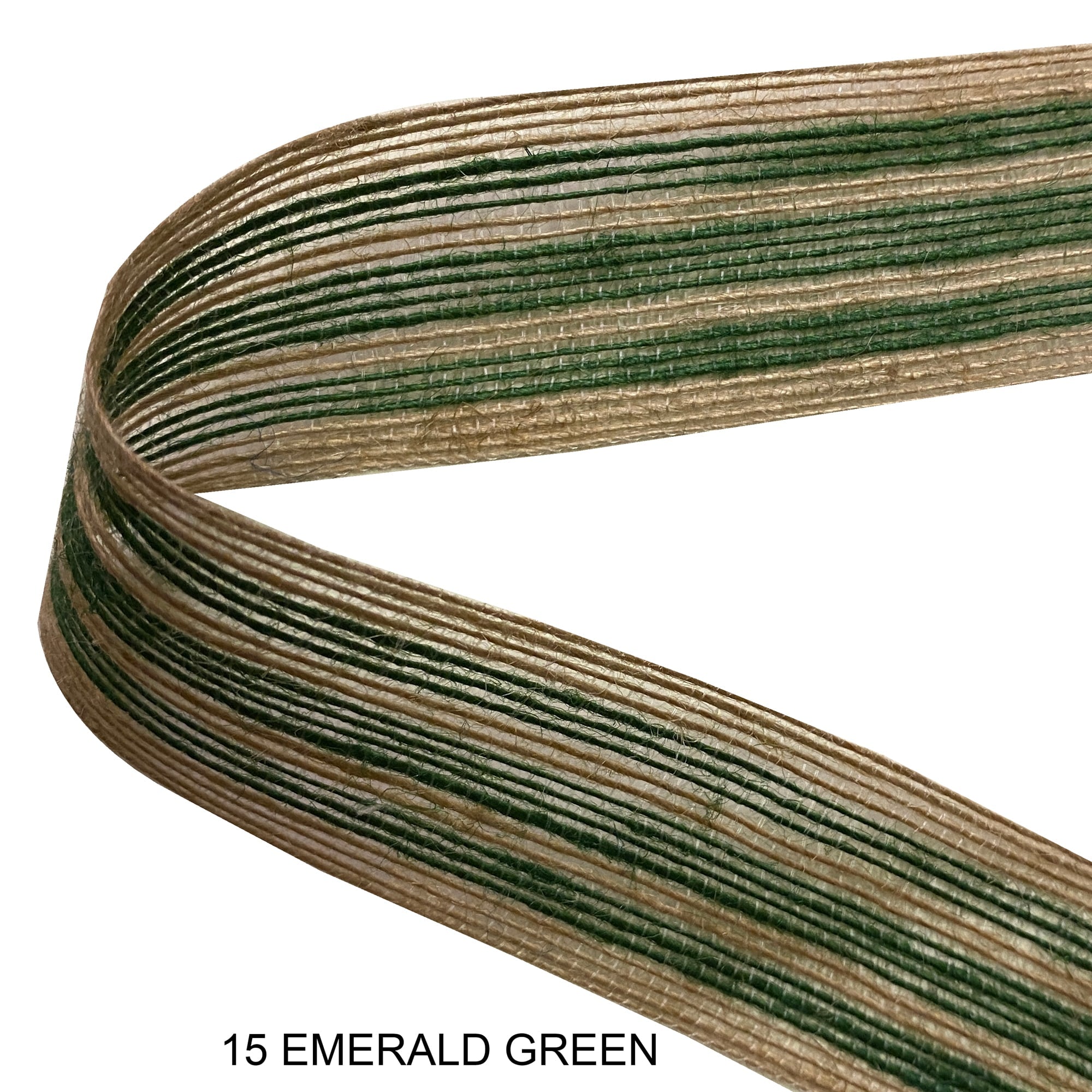 (25 Yd Roll) 1.5 Inch Strip Burlap Braid for Crafts, DIY, and Apparel BR-780
