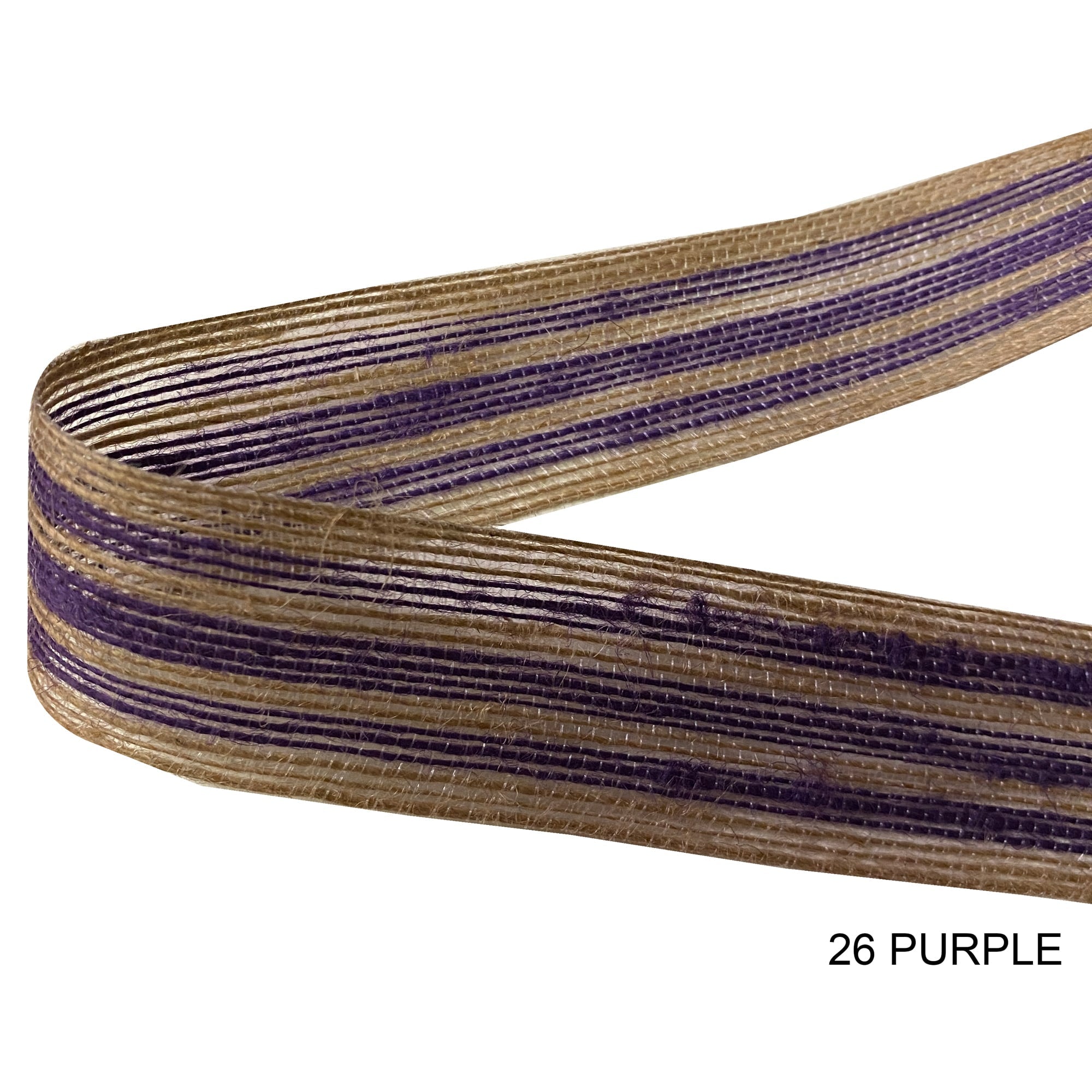 (25 Yd Roll) 1.5 Inch Strip Burlap Braid for Crafts, DIY, and Apparel BR-780