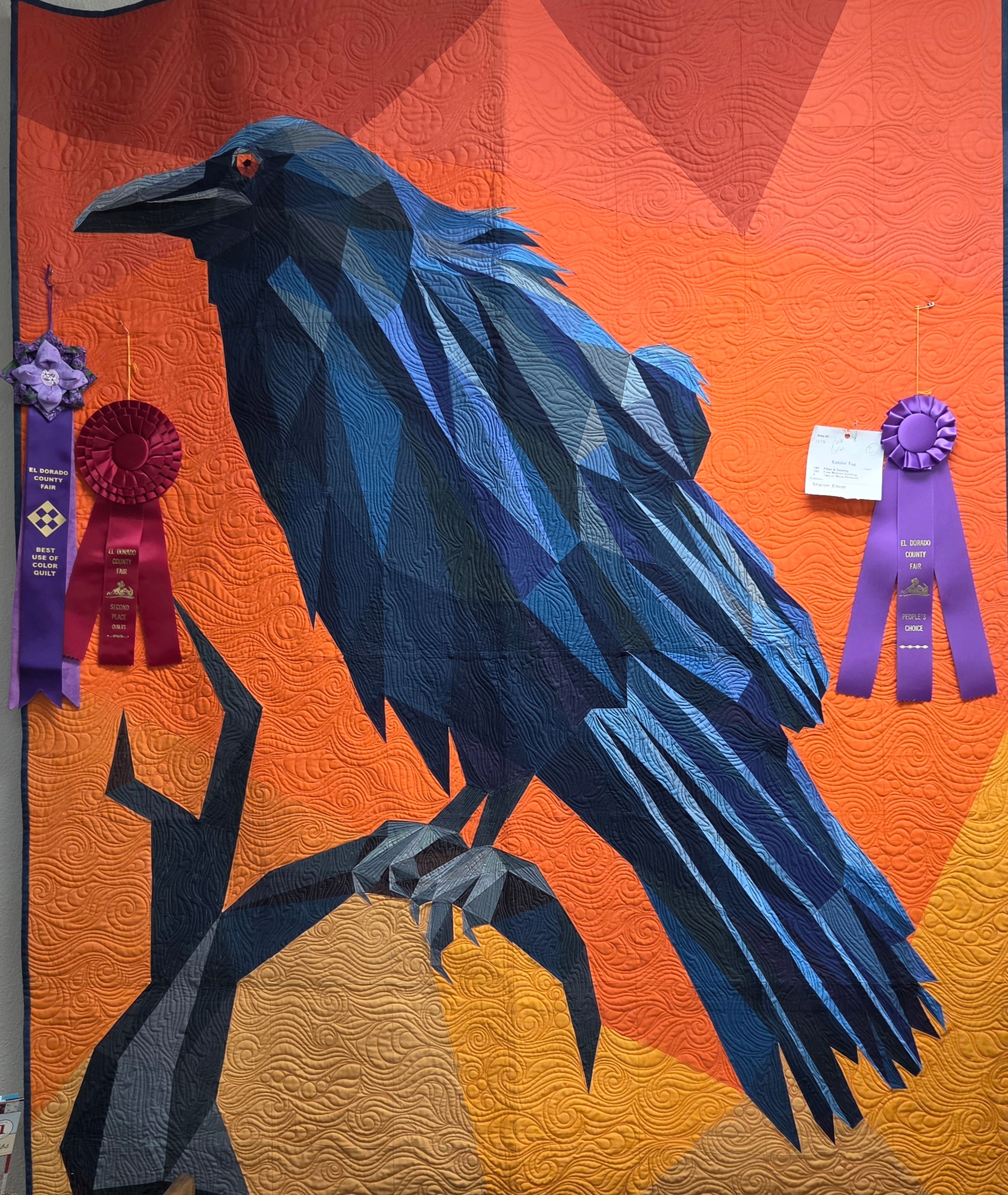 Edgar the Raven Quilt Kit