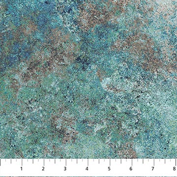 Northcott Stonehenge Eagle Pass Mixer quilting fabric in Blue Multi