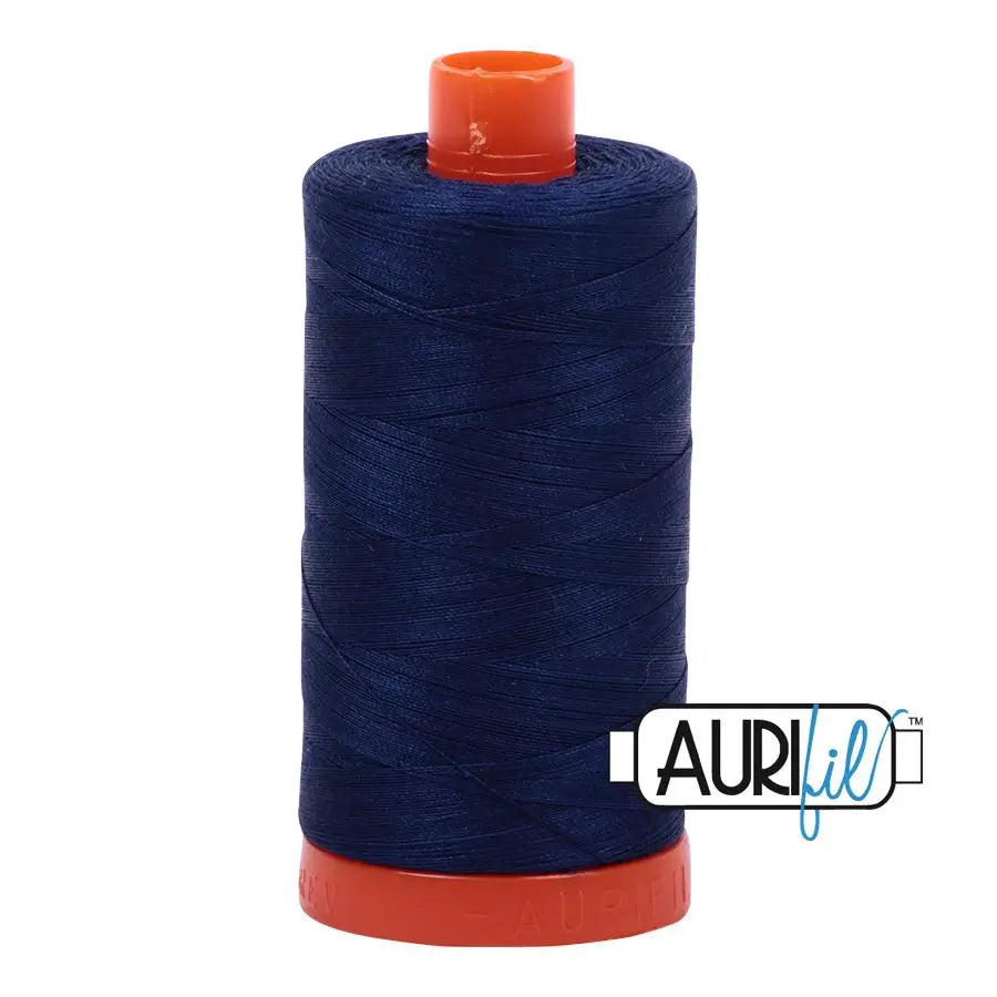 2784 Dark Navy Aurifil Cotton 50wt