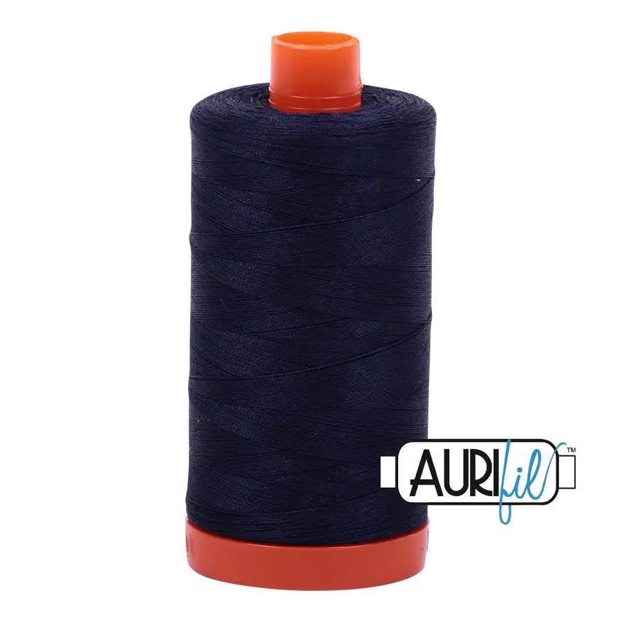 2785 Very Dark Navy Aurifil Cotton 50wt