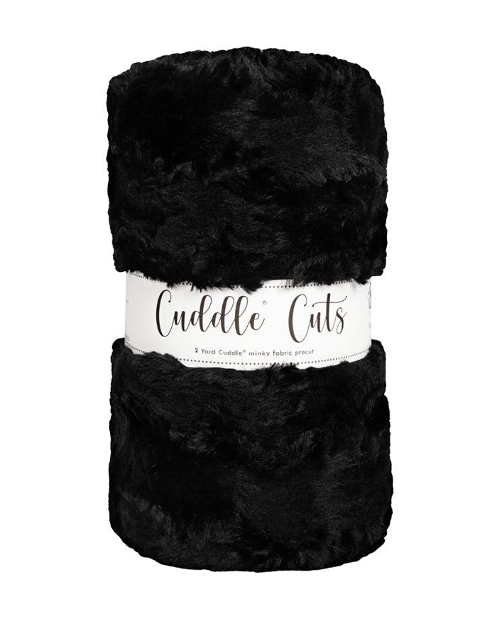 Glacier Black 2 Yard Luxe Cuddle Cut