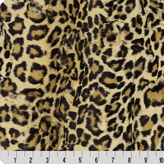 Leopard Sand 2 Yard Luxe Cuddle Cut