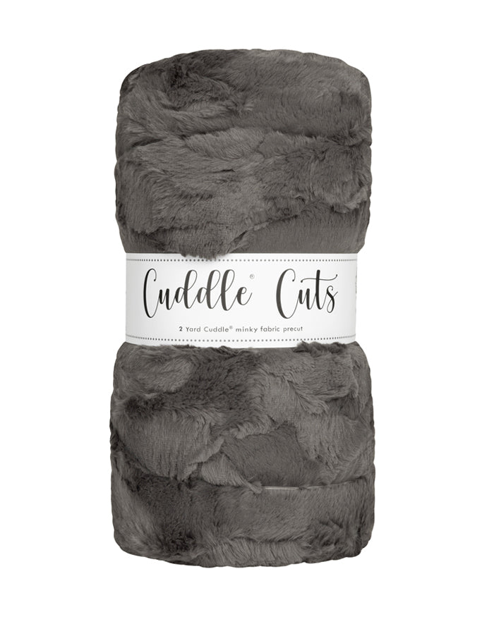 Hide Charcoal 2 Yard Luxe Cuddle Cut
