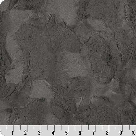 Hide Charcoal 2 Yard Luxe Cuddle Cut