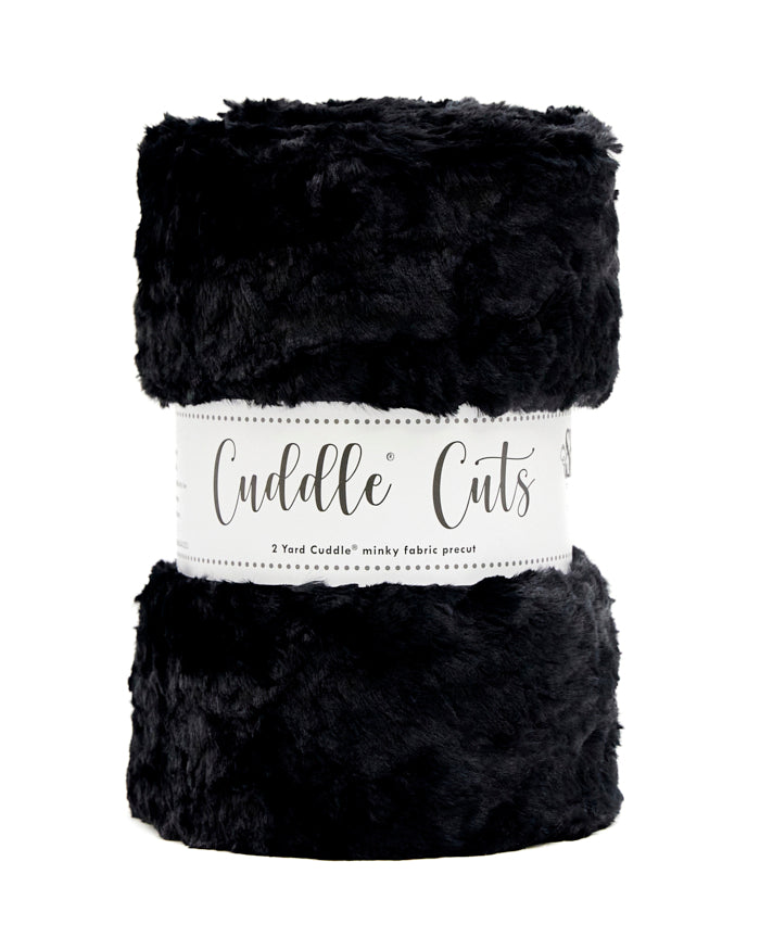 Marble Black 2 Yard Luxe Cuddle Cut