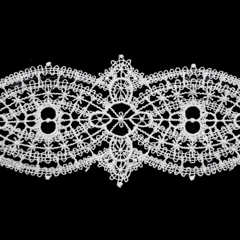 3/4"-inch White Venise Lace Trim – 5 Yard Roll | Style BV-198
