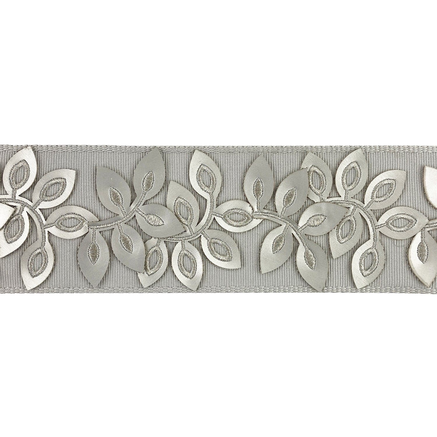 3-inch Decorative Embossed Floral Design Tape Trim – 5 Yard Roll | Style BR-7537