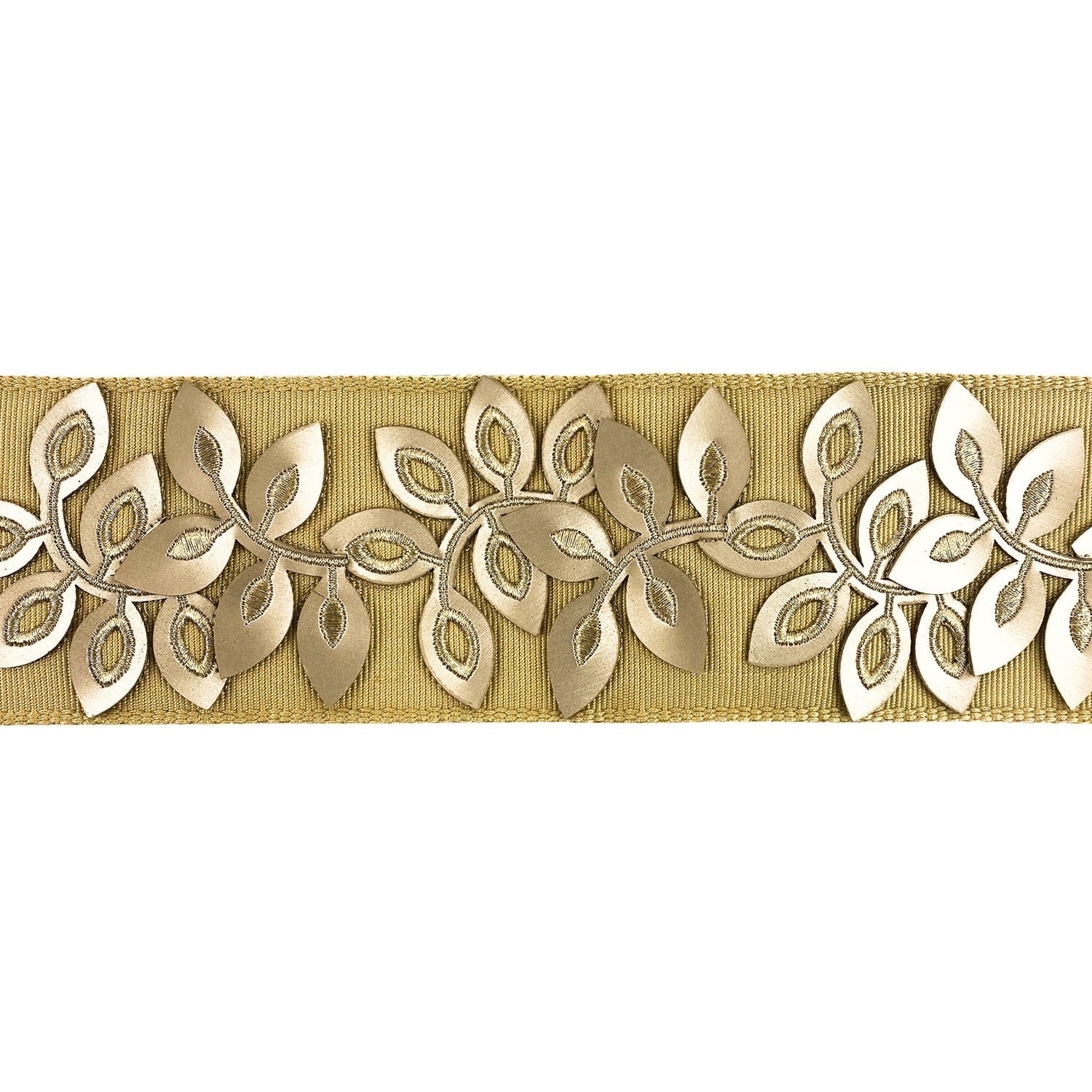 3-inch Decorative Embossed Floral Design Tape Trim – 5 Yard Roll | Style BR-7537