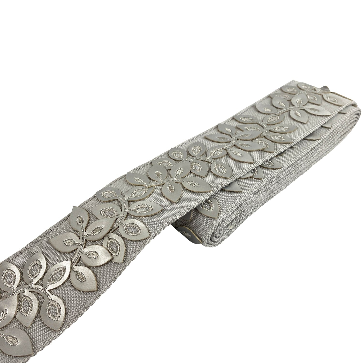 3-inch Decorative Embossed Floral Design Tape Trim – 5 Yard Roll | Style BR-7537