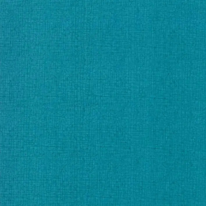 Blue Turquoise Thatched Cotton Wideback Fabric ( 1 2/3 yard pack )