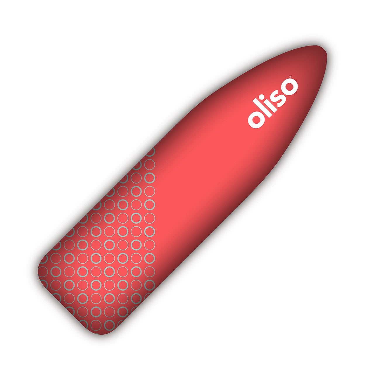 Oliso Ironing Board Cover Coral and Aqua