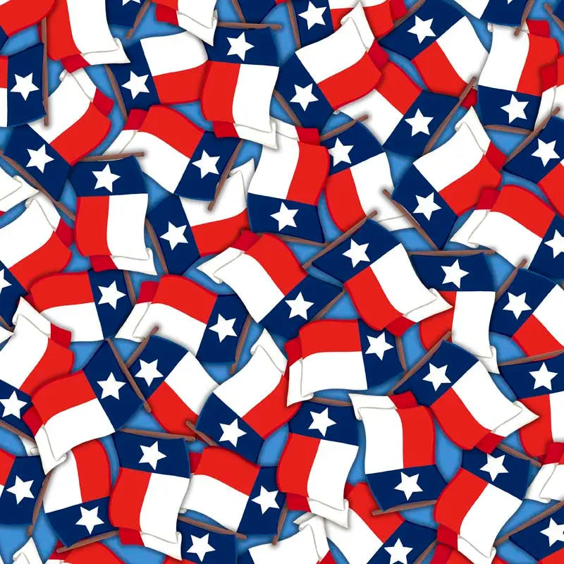 Texas State Flag MINKY Fabric per yard : All Texas Shop Hop - Linda's Electric Quilters