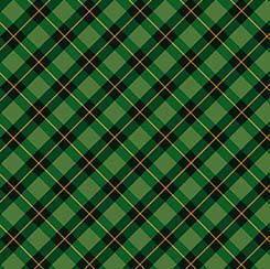 Quilting Treasures Checking It Twice tartan plaid green