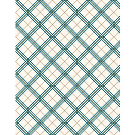 WL Plaid Cream - Reeled In