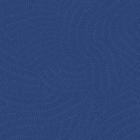 Stitched Blender Navy Cotton Wideback Fabric per yard