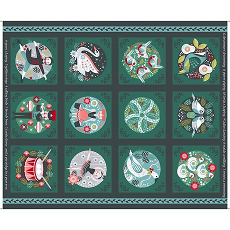 12 Days of Christmas Multi Panel