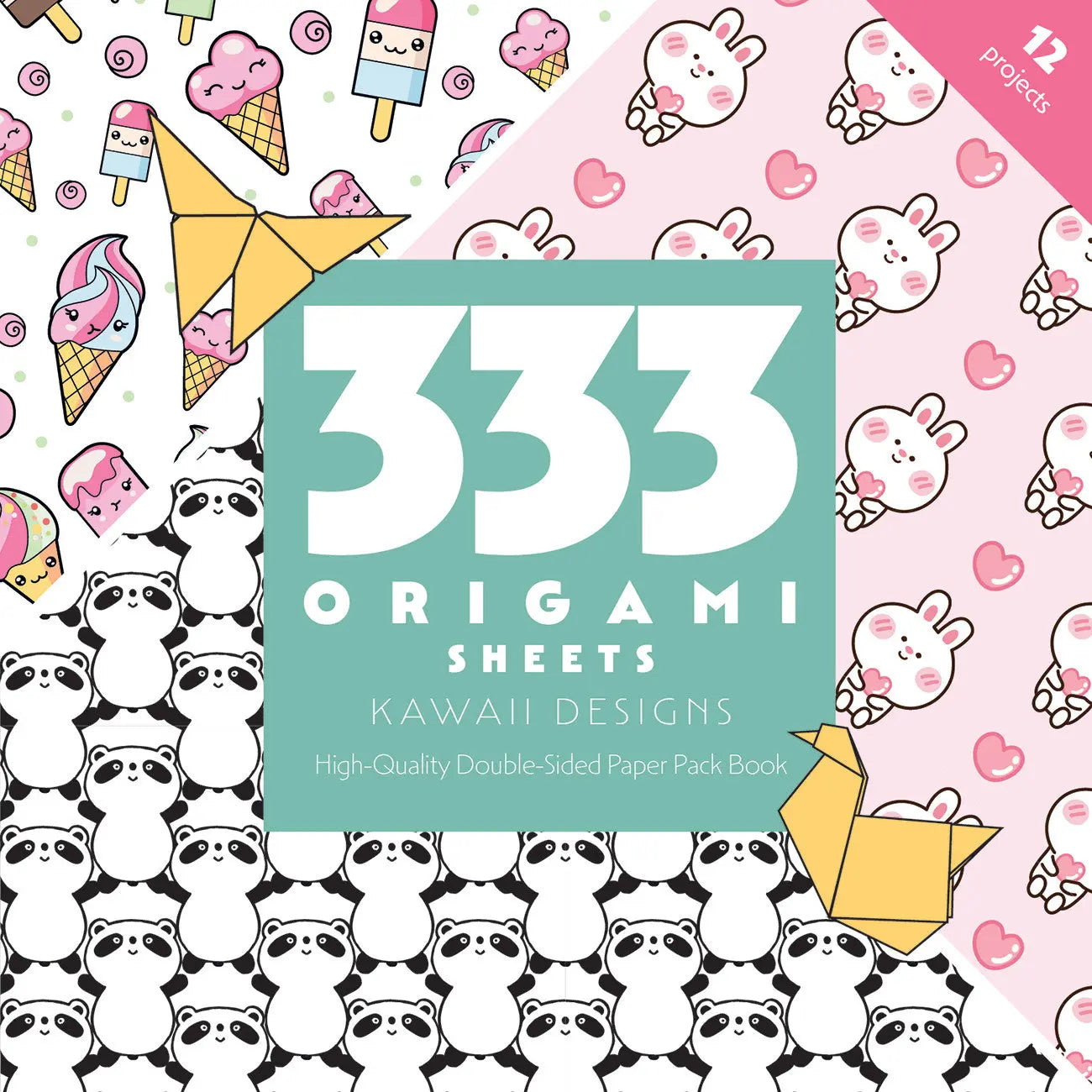 333 Origami Sheets Kawaii Designs - Linda's Electric Quilters