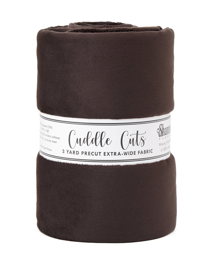 C390 Chocolate 3 Yard C390 Cuddle Cut