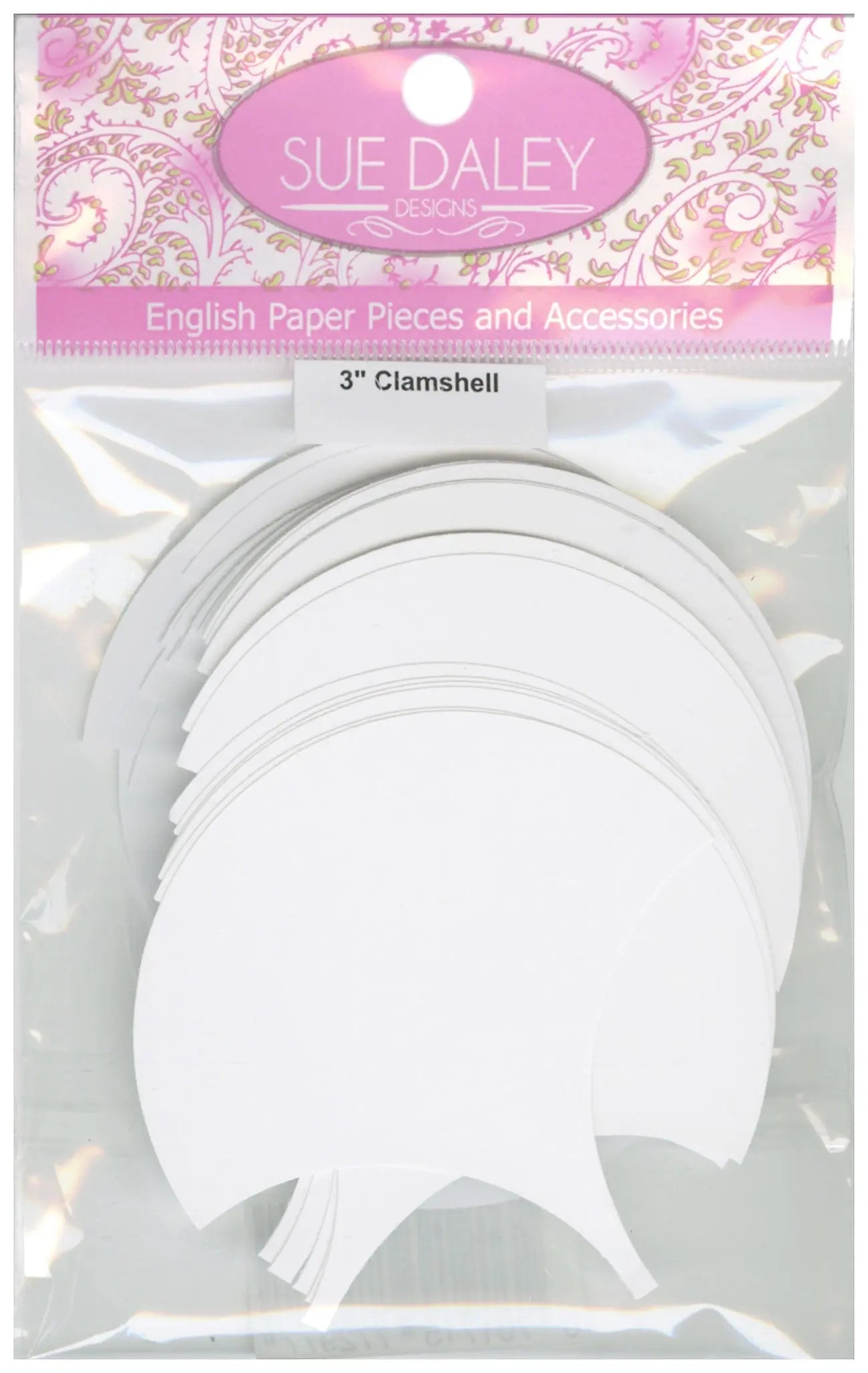 3in Clamshell Papers - Linda's Electric Quilters