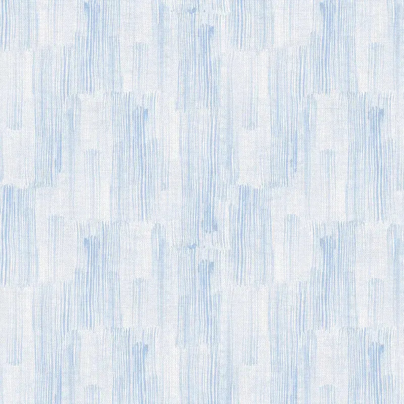 Blue Stroke of Genius Powder Blue Cotton Wideback Fabric ( 1 3/4 Yard Pack )