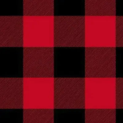 Red Buffalo Plaid Cotton Wideback Fabric ( 1 3/4 Yard Pack )