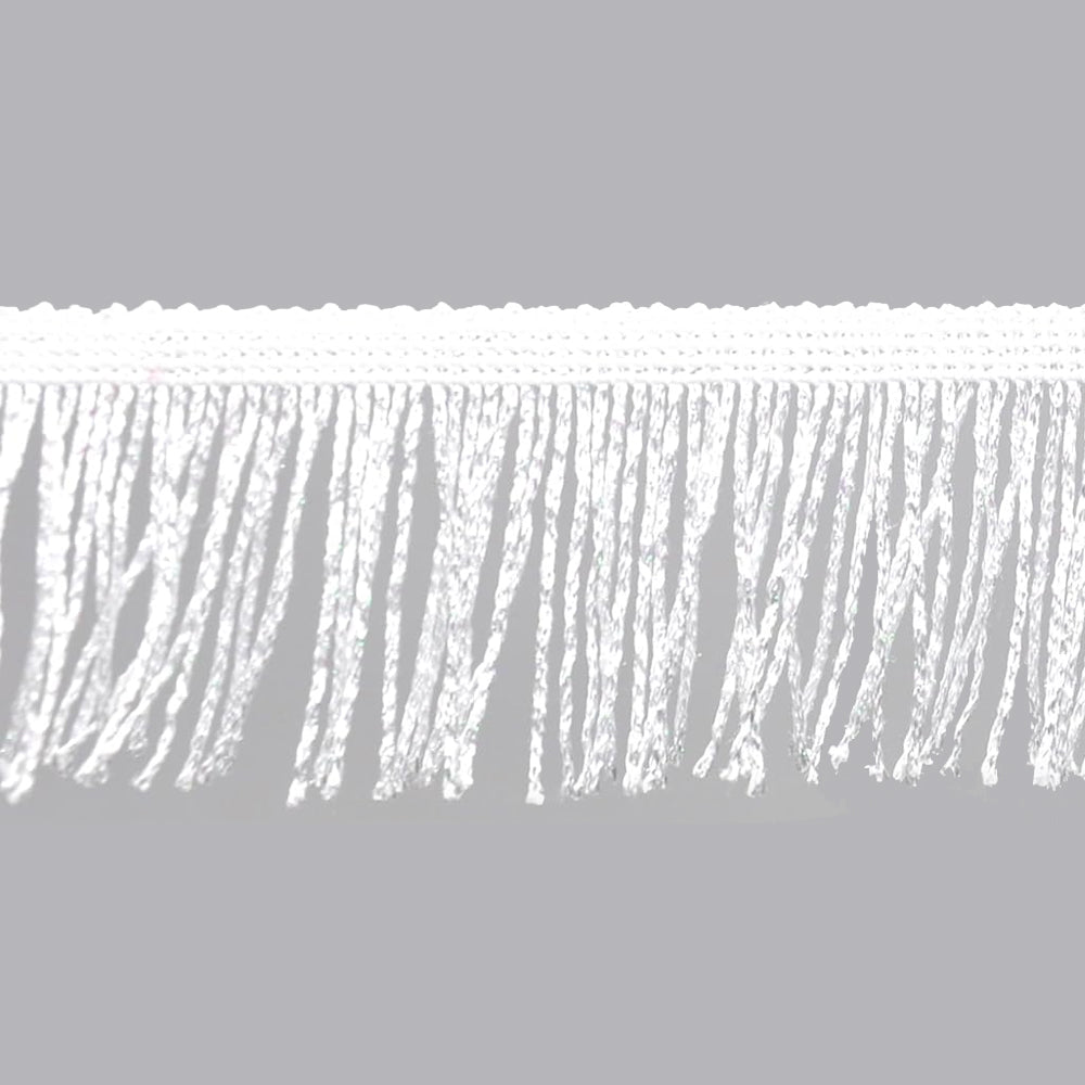 4-inch Metallic Chainette Fringe Trim, 15-Yard Roll – for Costumes, Apparel & Home Decor