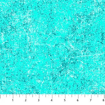 Blue Seafoam Glisten 43"/44" Cotton Fabric Per Yard - Linda's Electric Quilters