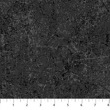 Black Charcoal Glisten 43"/44" Cotton Fabric Per Yard - Linda's Electric Quilters