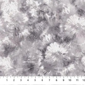 Grey Vivian Texture 43"/44" Cotton Fabric per yard - Linda's Electric Quilters