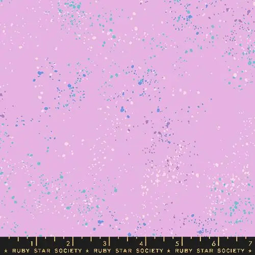 Purple Lavender Speckled Macaron 43"/44" Fabric Per Yard - Linda's Electric Quilters