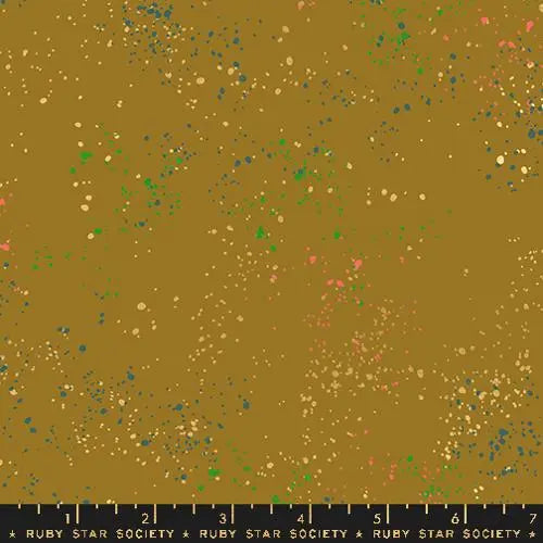 Brown Speckled Metallic Suede 43"/44" Fabric Per Yard - Linda's Electric Quilters