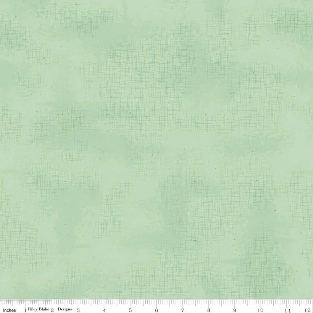 Green Shabby Sweet Mint Cotton 43"/44" Fabric Per Yard - Linda's Electric Quilters