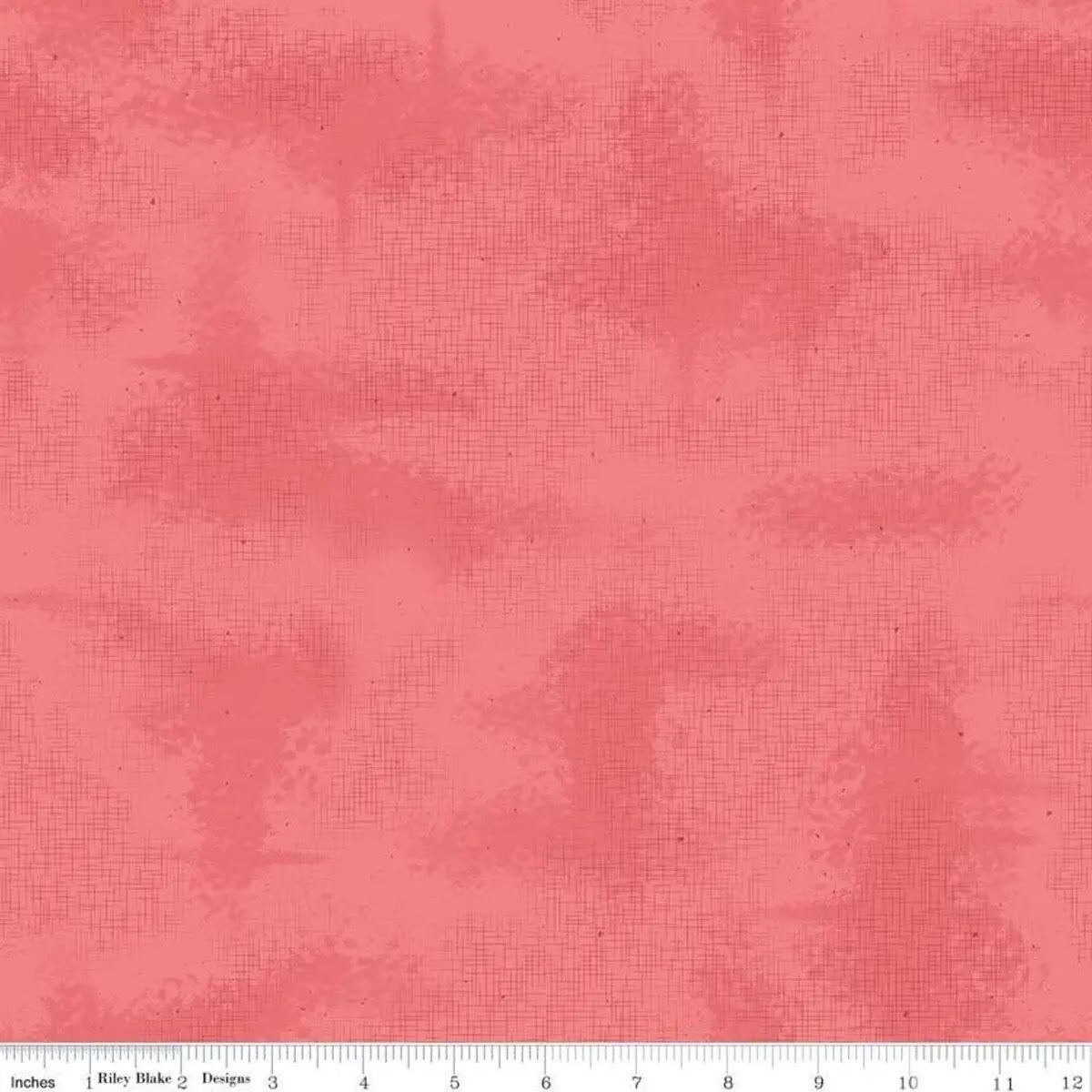 Pink Shabby Coral Cotton 43"/44" Fabric Per Yard - Linda's Electric Quilters